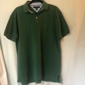 Tommy Hilfiger Dark Green Polo Shirt/MAKE A BUNDLE
